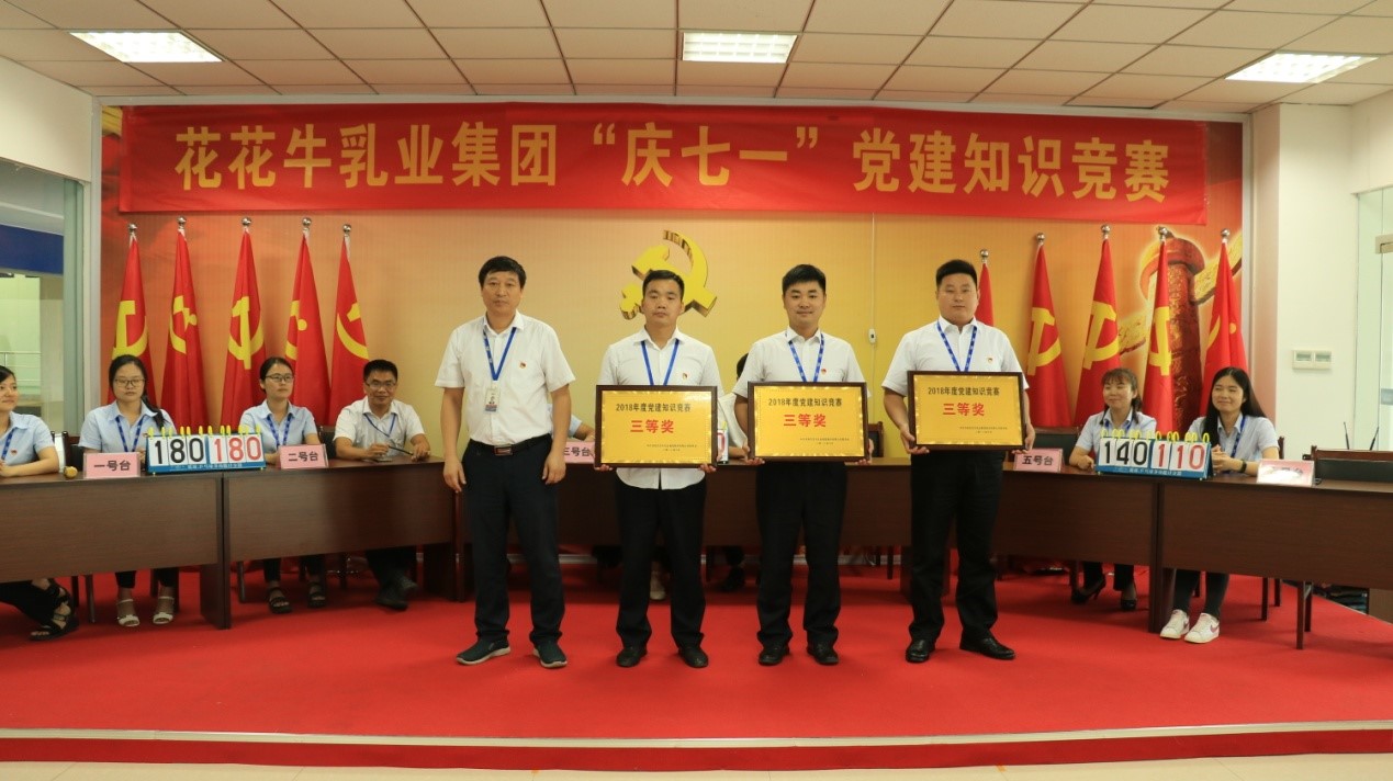知识竞赛争先锋   比学赶超展风采 —— 完美体育在线(中国)唯一官方网站乳业集团党委举办庆 “七一”党建知识竞赛