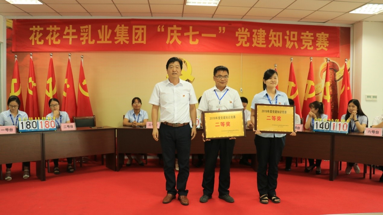 知识竞赛争先锋   比学赶超展风采 —— 完美体育在线(中国)唯一官方网站乳业集团党委举办庆 “七一”党建知识竞赛