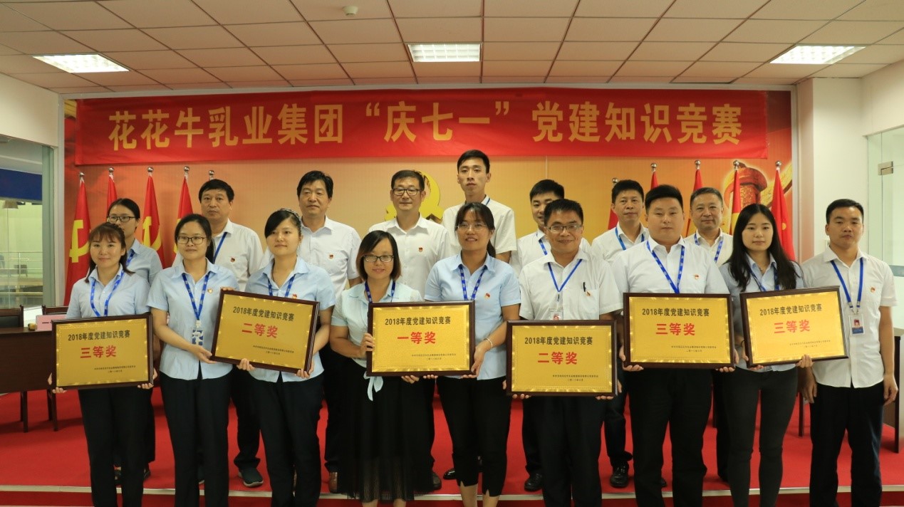 知识竞赛争先锋   比学赶超展风采 —— 完美体育在线(中国)唯一官方网站乳业集团党委举办庆 “七一”党建知识竞赛