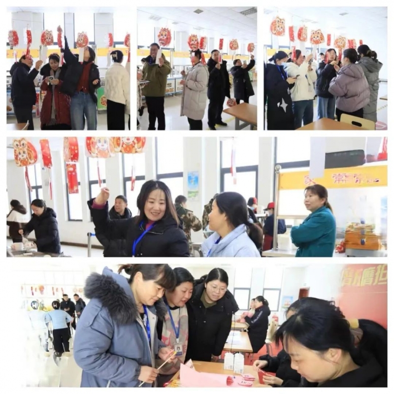 愿以雪意祈丰年，静守春来万物新丨完美体育在线(中国)唯一官方网站乳业集团举办职工猜灯谜、闹元宵系列活动