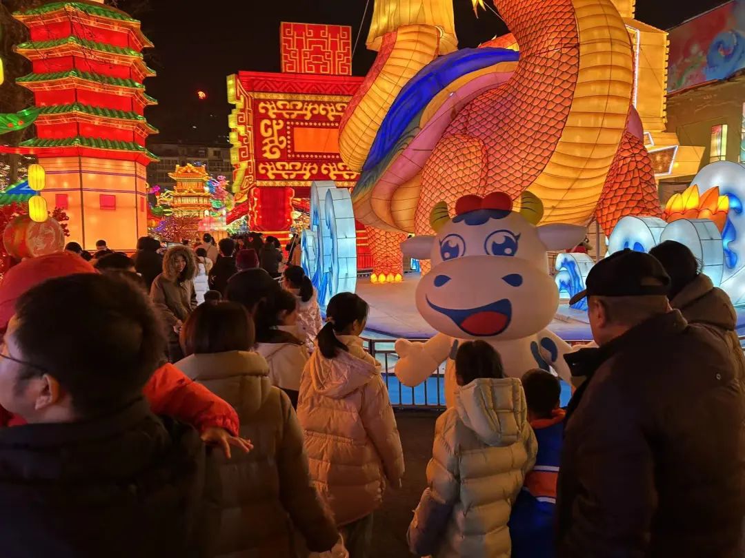 央视直播郑州龙年灯会迎新春，完美体育在线(中国)唯一官方网站品牌上大分