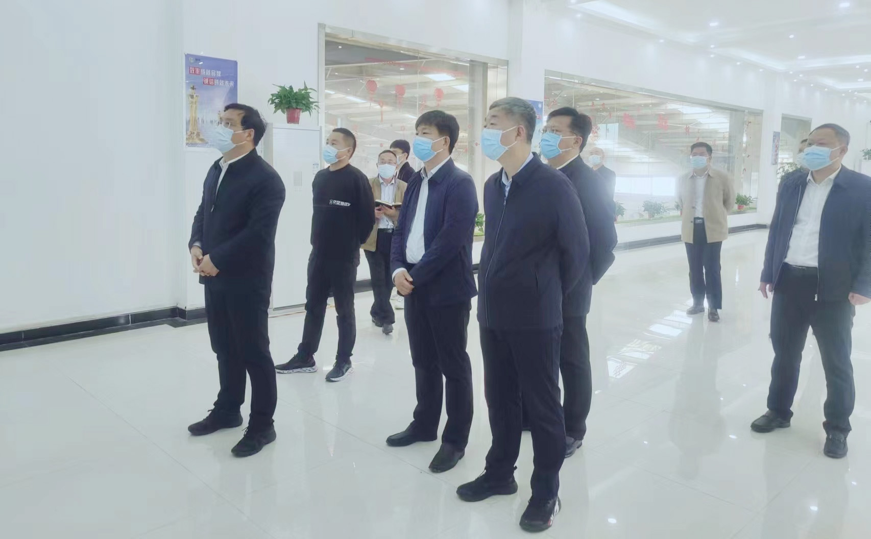 驻马店市委副书记、市长李跃勇一行 莅临完美体育在线(中国)唯一官方网站乳业集团新蔡豫信瑞亚牧场调研
