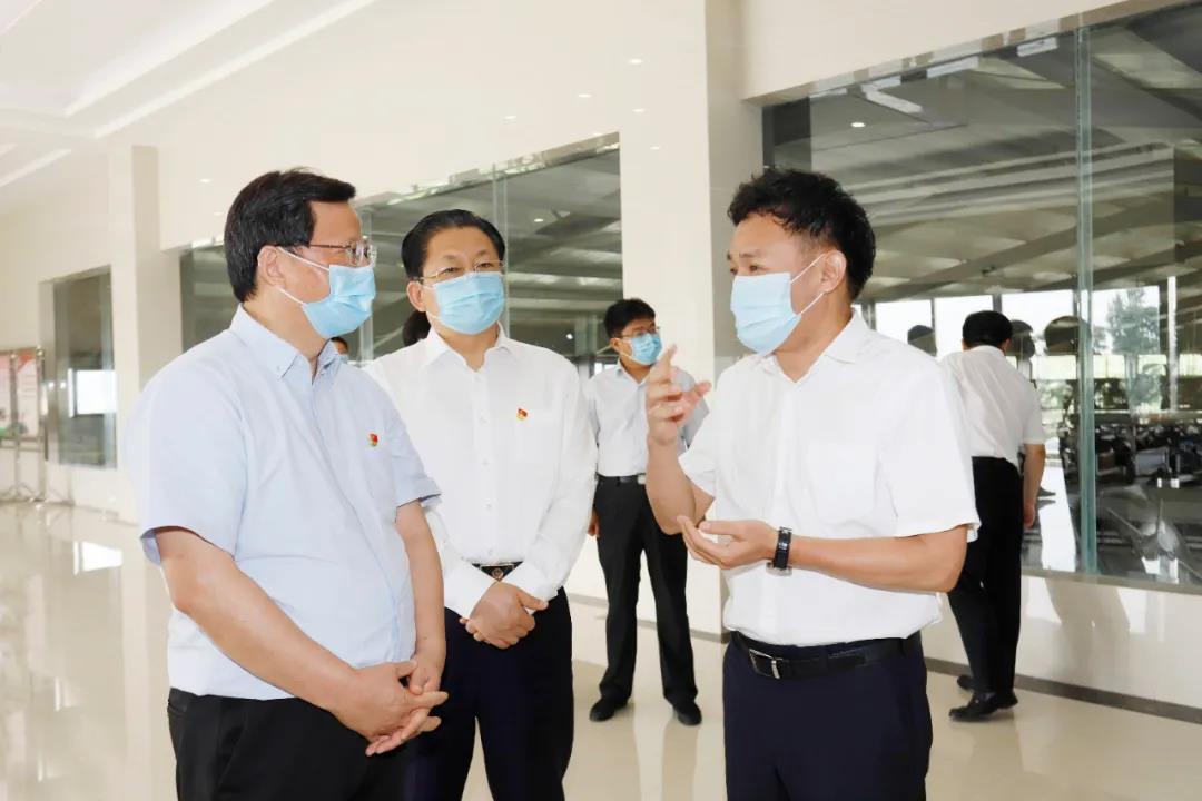 快讯 | 河南省委常委、省纪委书记、省监委主任任正晓莅临完美体育在线(中国)唯一官方网站乳业集团新蔡瑞亚牧场调研