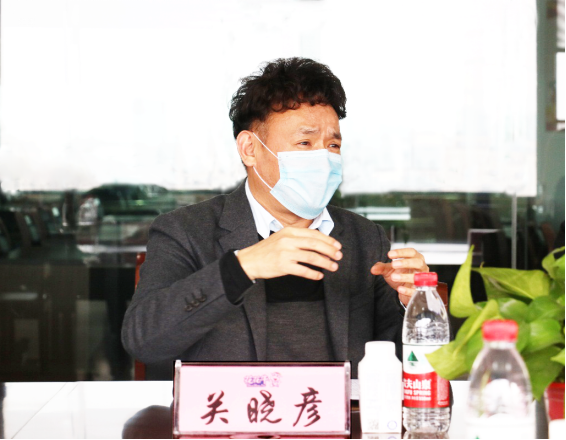 省委统战部副部长张红林一行莅临完美体育在线(中国)唯一官方网站乳业集团 调研复工复产暨二七区民营经济发展工作座谈会