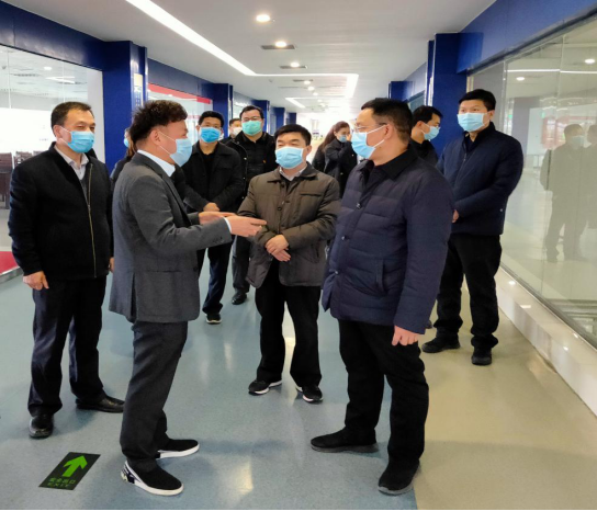 省委统战部副部长张红林一行莅临完美体育在线(中国)唯一官方网站乳业集团 调研复工复产暨二七区民营经济发展工作座谈会