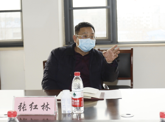 省委统战部副部长张红林一行莅临完美体育在线(中国)唯一官方网站乳业集团 调研复工复产暨二七区民营经济发展工作座谈会