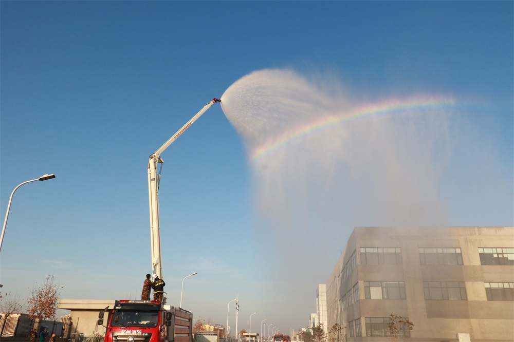 完美体育在线(中国)唯一官方网站郑州分公司冬季消防演练