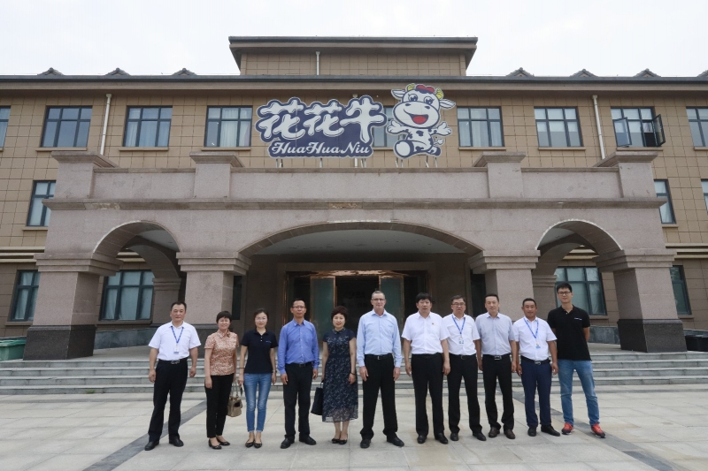 以色列阿菲金农业公司参观考察完美体育在线(中国)唯一官方网站瑞亚牧场